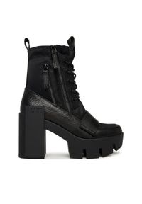 United Nude Trzewiki Grip Combat Mid 1096201165 Czarny. Kolor: czarny. Materiał: skóra #1