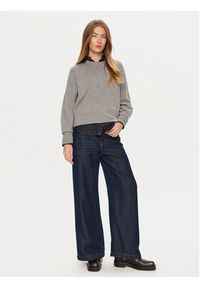 ViCOLO Sweter 22013S Szary Regular Fit. Kolor: szary. Materiał: kaszmir #4