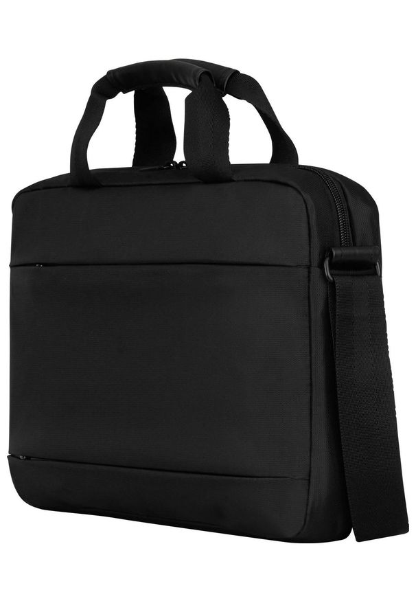 Torba Wenger Source 14'' czarny. Kolor: czarny. Styl: biznesowy, casual