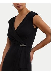 Lauren Ralph Lauren - LAUREN RALPH LAUREN Sukienka koktajlowa 253906356002 Czarny Regular Fit. Kolor: czarny. Materiał: syntetyk. Styl: wizytowy #4