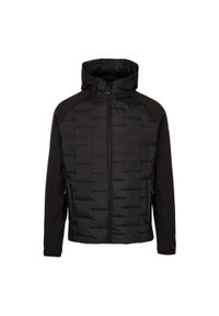 TRESPASS - Męska ocieplana kurtka Trespass Heber L. Kolor: czarny. Sezon: jesień. Sport: turystyka piesza #1