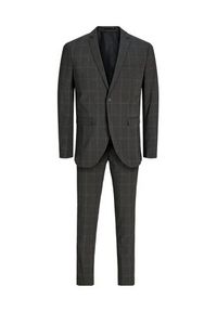 Jack & Jones Garnitur Franco 12183530 Szary Super Slim Fit. Kolor: szary. Materiał: syntetyk #4