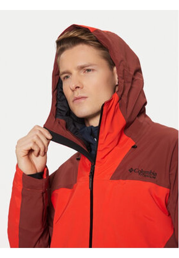 columbia - Columbia Kurtka narciarska Cirque Bowl™ 2087351 Czerwony Slim Fit. Kolor: czerwony. Materiał: syntetyk. Sport: narciarstwo