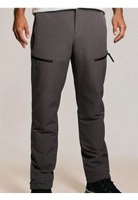 Sinsay - Spodnie z ociepleniem - szary. Kolor: szary #1