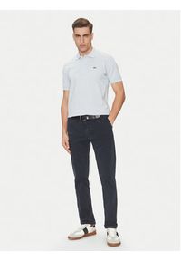 Lacoste Polo L1264 Błękitny Classic Fit. Typ kołnierza: polo. Kolor: niebieski. Materiał: bawełna #4