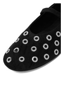 Badura Baleriny EO-ALANI-V2267-115 Czarny. Kolor: czarny. Materiał: skóra, zamsz #4