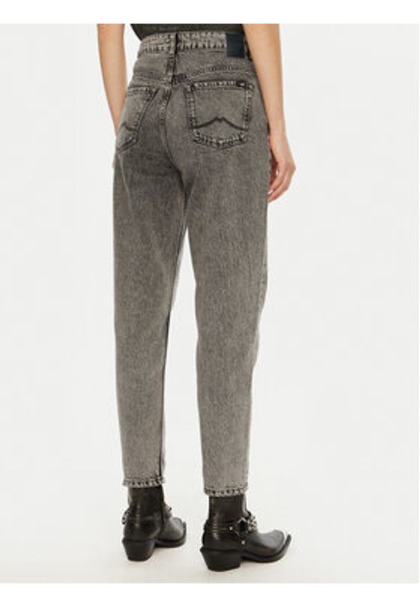 Mustang Jeansy Charlotte 1015989 Szary Mom Fit. Kolor: szary