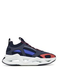 Sneakersy EA7 Emporio Armani. Kolor: niebieski