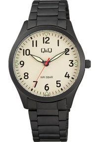 Zegarek Q&Q Q76B-002P męski wodoszczelny czarny matowy .. Kolor: czarny #1