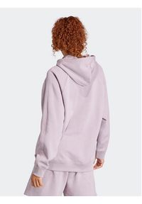 Adidas - adidas Bluza ALL SZN IW1272 Fioletowy Loose Fit. Kolor: fioletowy. Materiał: bawełna