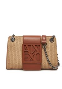 Armani Exchange Torebka XW000281 AF13673 U6164 Brązowy. Kolor: brązowy. Materiał: skórzane