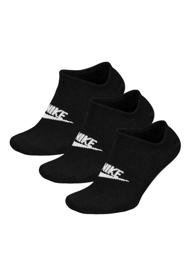 Nike - Skarpetki Unisex Dla Dorosłych Everyday Essential 3pak. Kolor: czarny. Sport: turystyka piesza