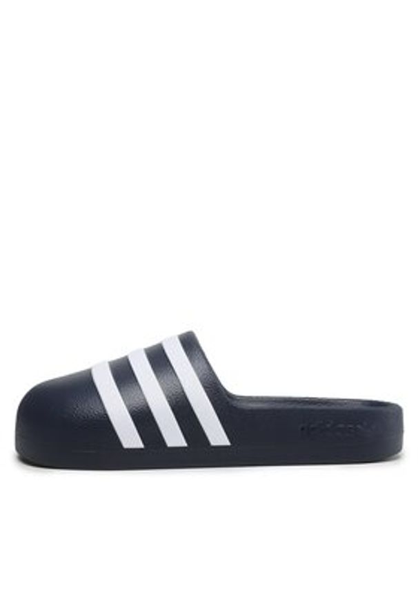 Adidas - adidas Klapki adiFom adilette HQ7220 Granatowy. Kolor: niebieski. Materiał: syntetyk