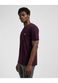 Lee - MESKA KOSZULKA LEE SS PATCH LOGO TEE DEEP WINE 112370738 #4