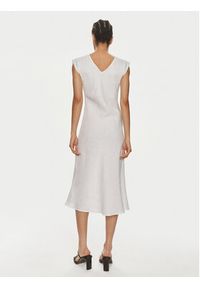 Marella Sukienka letnia Hidalgo 2413221192 Biały Regular Fit. Kolor: biały. Materiał: len. Sezon: lato #3