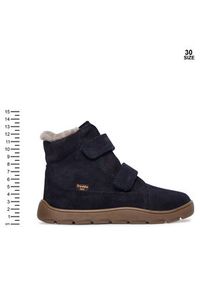 Froddo Śniegowce G2110151 S Granatowy. Kolor: niebieski. Materiał: skóra, zamsz #7