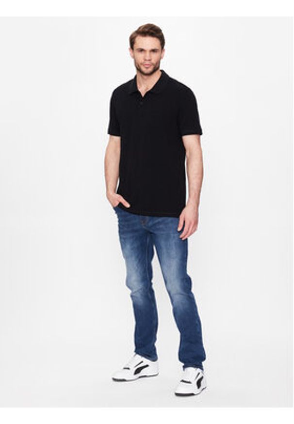 Mustang Jeansy Vegas 1008949 Niebieski Slim Fit. Kolor: niebieski