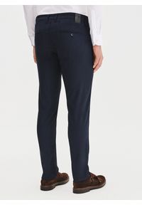 Pako Lorente - PAKO LORENTE – Męskie granatowe spodnie. Kolor: niebieski. Materiał: poliester, elastan, wiskoza. Wzór: gładki. Sezon: wiosna #5