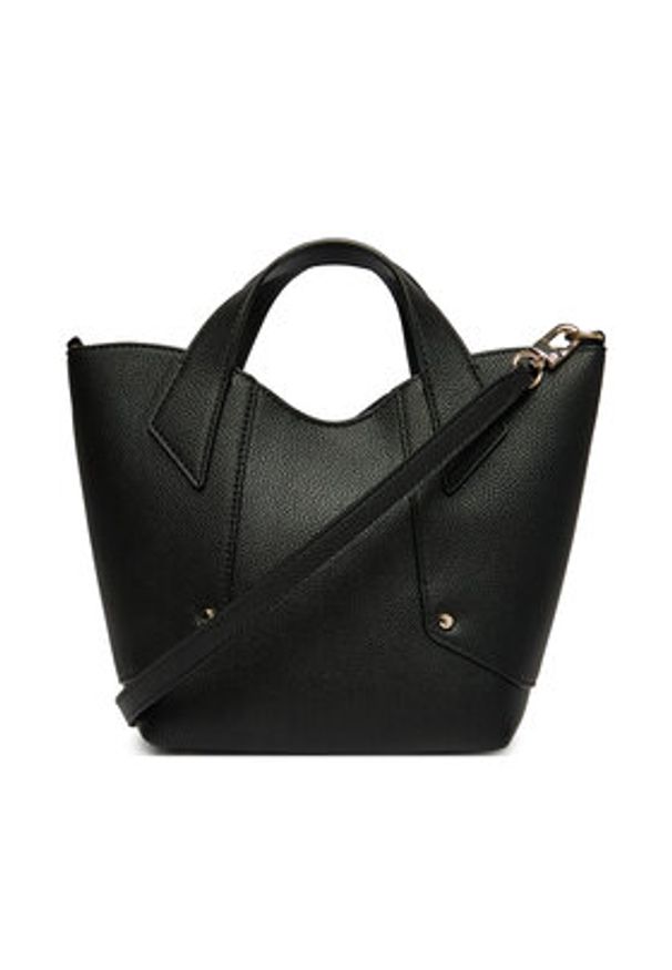 Guess Torebka 181016 Czarny. Kolor: czarny. Materiał: skórzane