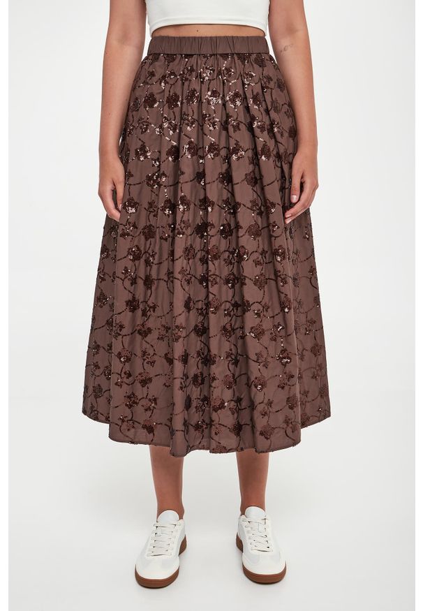 Weekend Max Mara - Spódnica midi z cekinami Tempra WEEKEND MAX MARA