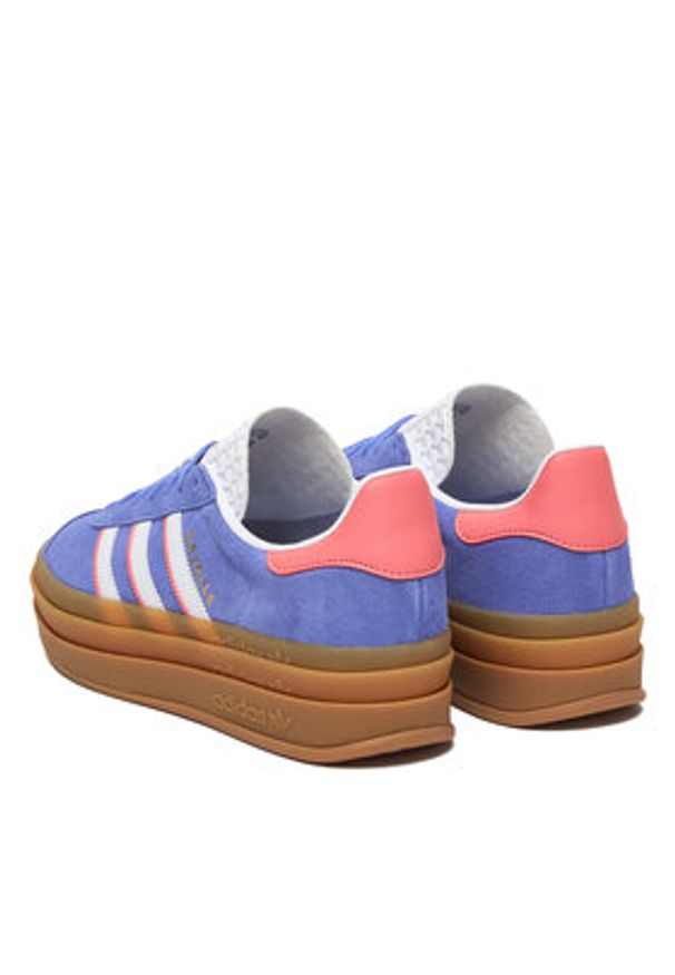 Adidas - adidas Sneakersy Gazelle Bold J IH6454 Fioletowy. Kolor: fioletowy. Materiał: zamsz, skóra. Model: Adidas Gazelle
