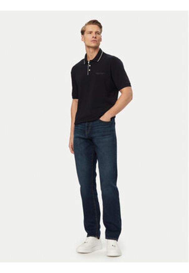 Armani Exchange Jeansy XM000049 AF14265 MB001 Granatowy Slim Fit. Kolor: niebieski