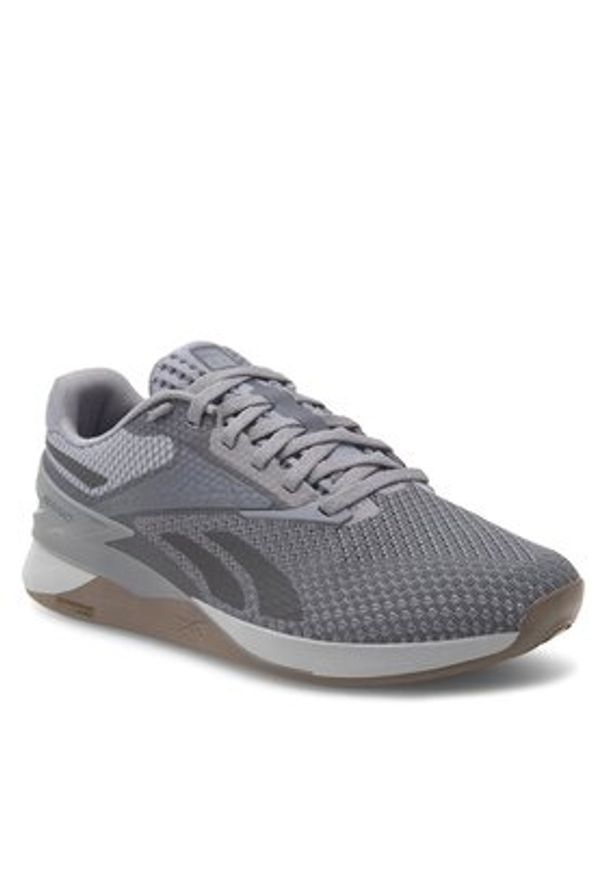 Reebok Sneakersy 100033786-W Szary. Kolor: szary. Materiał: mesh, materiał