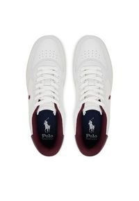 Polo Ralph Lauren Sneakersy 809971482003 Biały. Kolor: biały. Materiał: skóra, zamsz #6