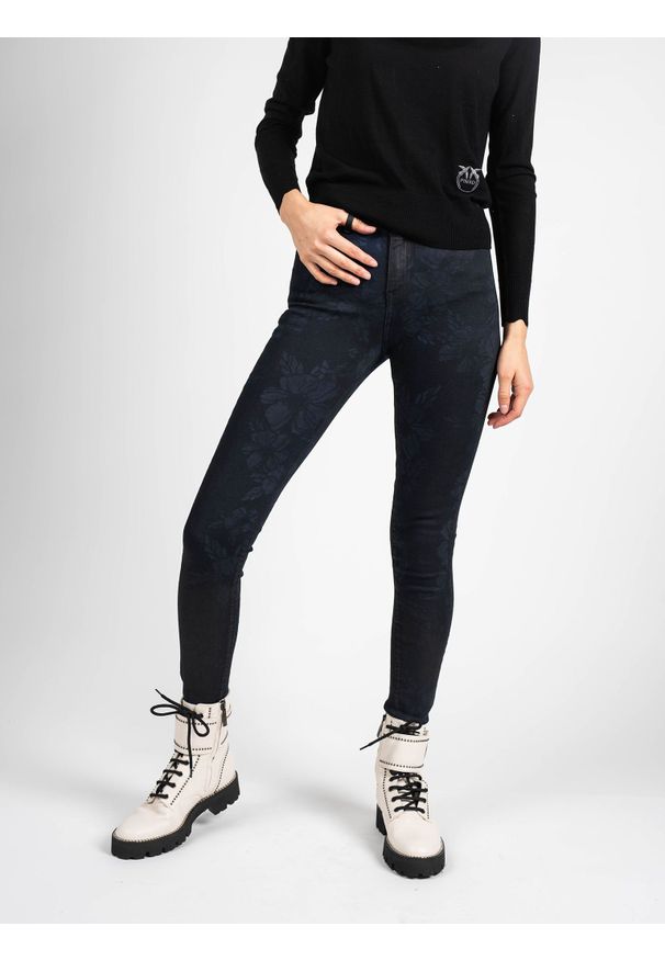 Guess Jeansy "Skinny" | W63A46D27E0-CBLO | Mężczyzna | Granatowy. Stan: podwyższony. Kolor: niebieski