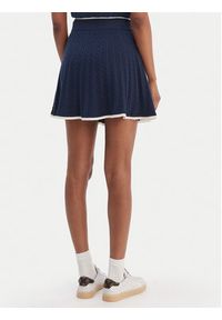 Guess Spódnica mini V6RD07 Z4652 Granatowy Regular Fit. Kolor: niebieski. Materiał: syntetyk #5