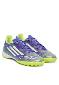 Adidas - adidas Buty do piłki nożnej F50 League JH7724 Fioletowy. Kolor: fioletowy. Materiał: materiał #2