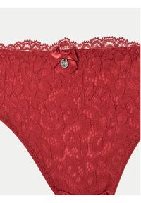 Hunkemöller Stringi Marine 300261 Czerwony. Kolor: czerwony. Materiał: syntetyk #10