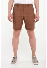 Liu Jo - Bermudy męskie lniane LIU JO. Materiał: len #4