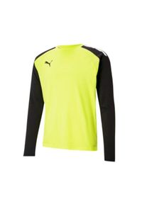 Bluza piłkarska chłopięca Puma Teampacer Gk. Kolor: czarny, wielokolorowy, żółty. Sport: piłka nożna