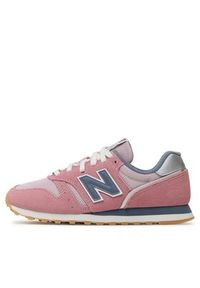New Balance Sneakersy WL373OC2 Różowy. Kolor: różowy. Materiał: skóra, zamsz. Model: New Balance 373