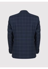 Pako Lorente - PAKO LORENTE – Granatowa marynarka garniturowa. Kolor: niebieski. Styl: elegancki #9