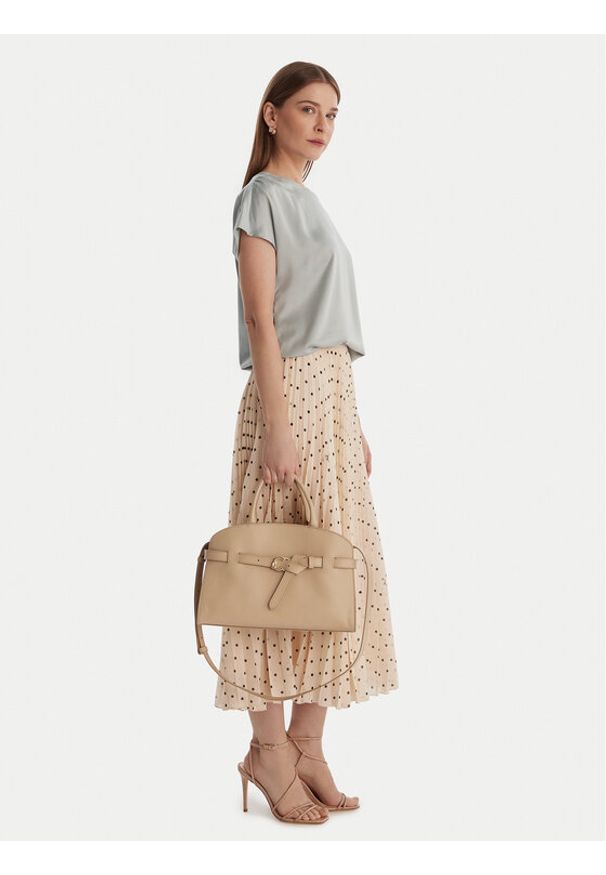 Coccinelle Torebka TLA Coccinellesabine E1 TLA 18 04 01 Beżowy. Kolor: beżowy. Materiał: skórzane