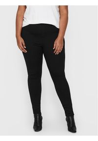 ONLY Carmakoma Spodnie materiałowe Tay 15234181 Czarny Skinny Fit. Kolor: czarny. Materiał: materiał, wiskoza #1