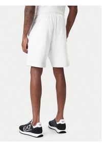 EA7 Emporio Armani Szorty sportowe 7M001414 AF22266 U0002 Biały Regular Fit. Kolor: biały. Materiał: bawełna. Styl: sportowy #5