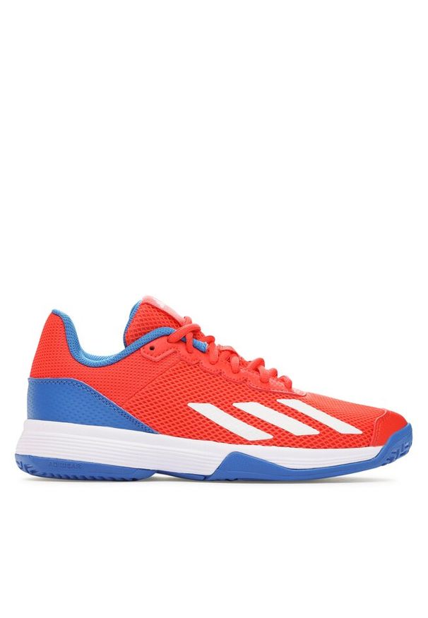 Adidas - Buty do tenisa adidas. Kolor: czerwony. Sport: tenis