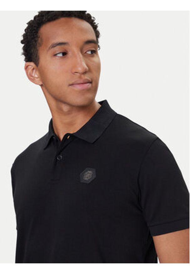 BOSS Polo Future 50543891 Czarny Regular Fit. Typ kołnierza: polo. Kolor: czarny. Materiał: bawełna