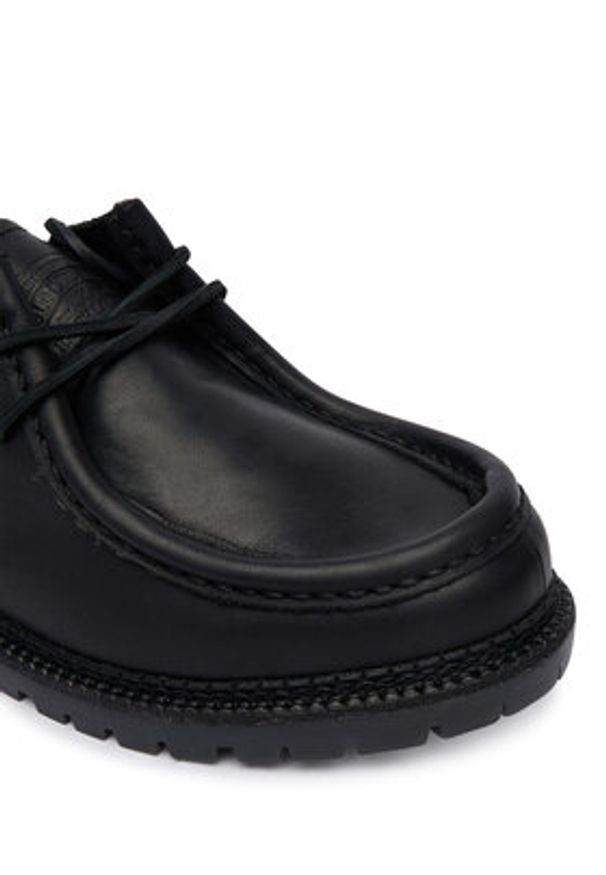 Polo Ralph Lauren Półbuty Jett Lug-Sole 803945530001 Czarny. Kolor: czarny. Materiał: skóra