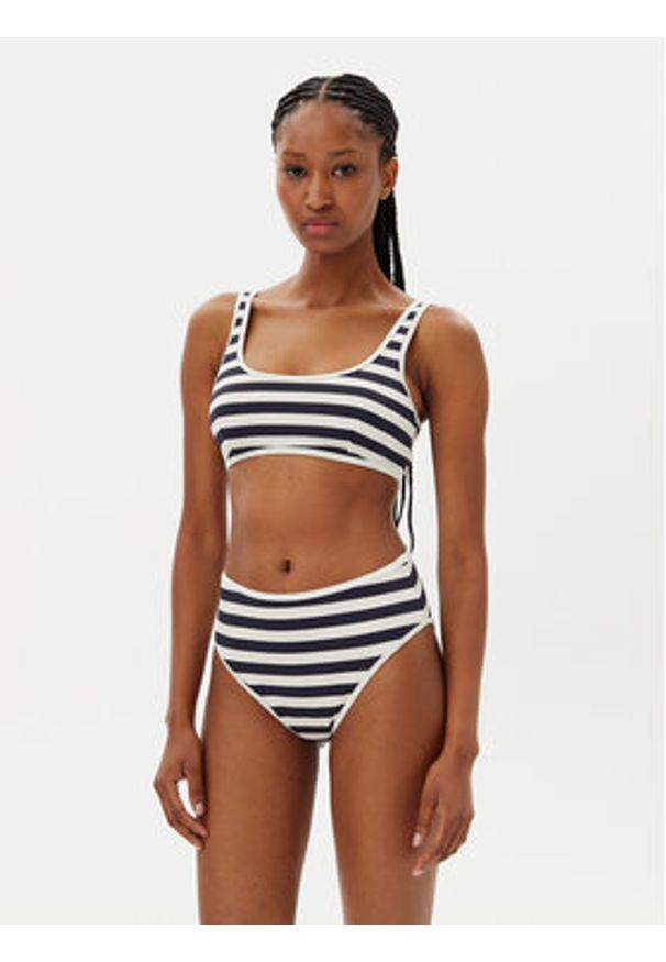 TOMMY HILFIGER - Tommy Hilfiger Góra od bikini UW0UW05807 Granatowy. Kolor: niebieski. Materiał: syntetyk