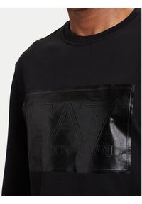 EA7 Emporio Armani Bluza 7M002108 AF27201 UC001 Czarny Relaxed Fit. Kolor: czarny. Materiał: bawełna #2