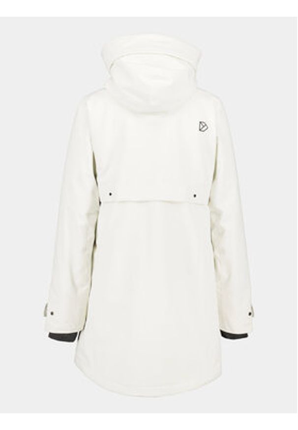 Didriksons Parka Helle 504301 Écru Regular Fit. Materiał: syntetyk
