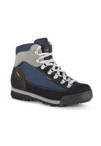 Buty trekkingowe damskie Aku Ultra Light Original Gtx. Wysokość cholewki: za kostkę. Kolor: niebieski. Materiał: zamsz, syntetyk, materiał. Szerokość cholewki: normalna. Styl: sportowy