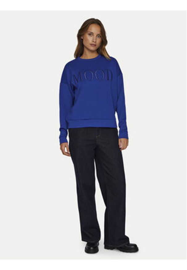 Vila Bluza Reflect 14102406 Niebieski Regular Fit. Kolor: niebieski. Materiał: syntetyk