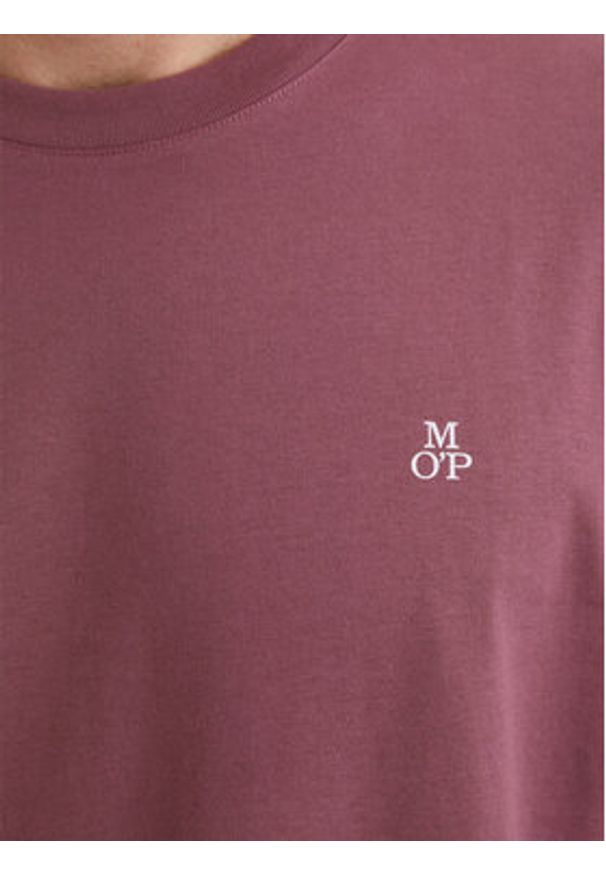 Marc O'Polo T-Shirt 522 2012 51054 Fioletowy Regular Fit. Typ kołnierza: polo. Kolor: fioletowy. Materiał: bawełna