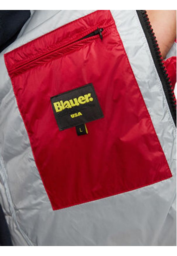 Blauer Kurtka puchowa 24WBLUC03024 Czerwony Regular Fit. Kolor: czerwony. Materiał: syntetyk