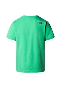 Koszulka sportowa męska The North Face Fine Tee Tnf. Kolor: zielony. Materiał: bawełna. Długość rękawa: krótki rękaw. Długość: krótkie